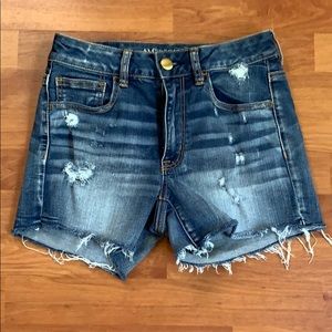Women denim shorts
